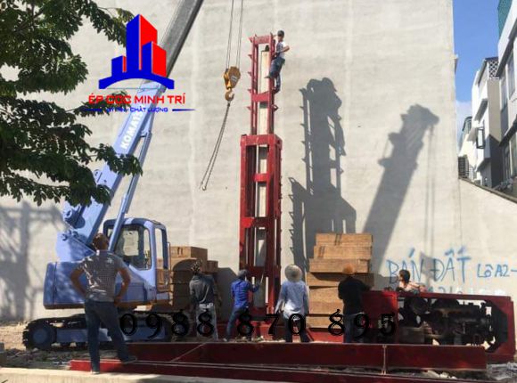 THI CÔNG ÉP CỌC BÊ TÔNG NHÀ PHỐ VŨNG TÀU